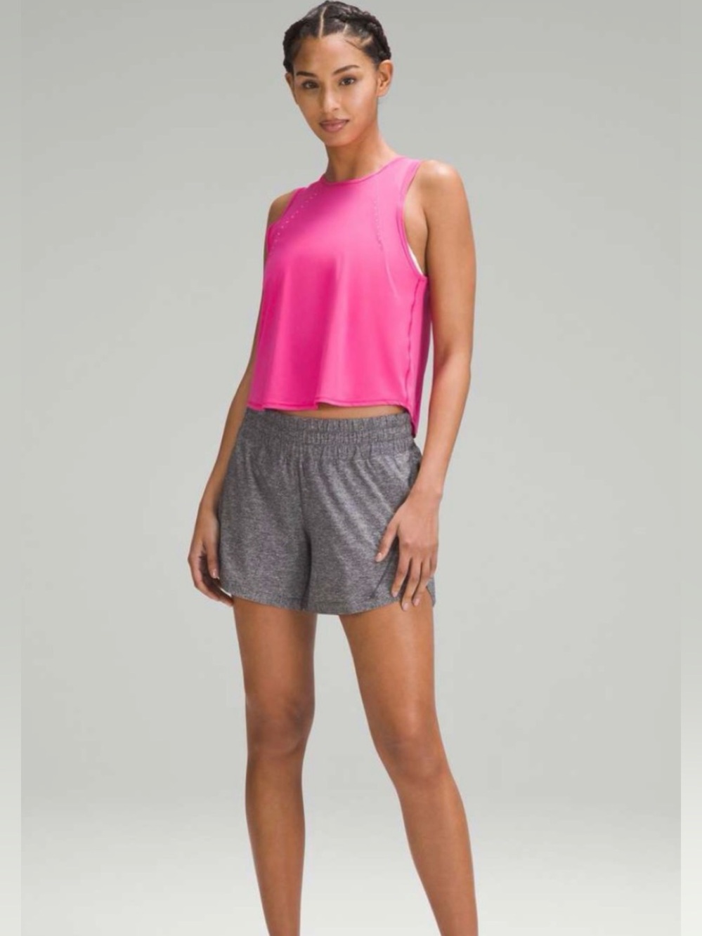 Lululemon Swiftly Tank, Sonic Pink, size 4